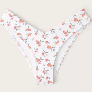 NWT 🍑 A&F High Leg Cheeky Peach Bikini Bottoms